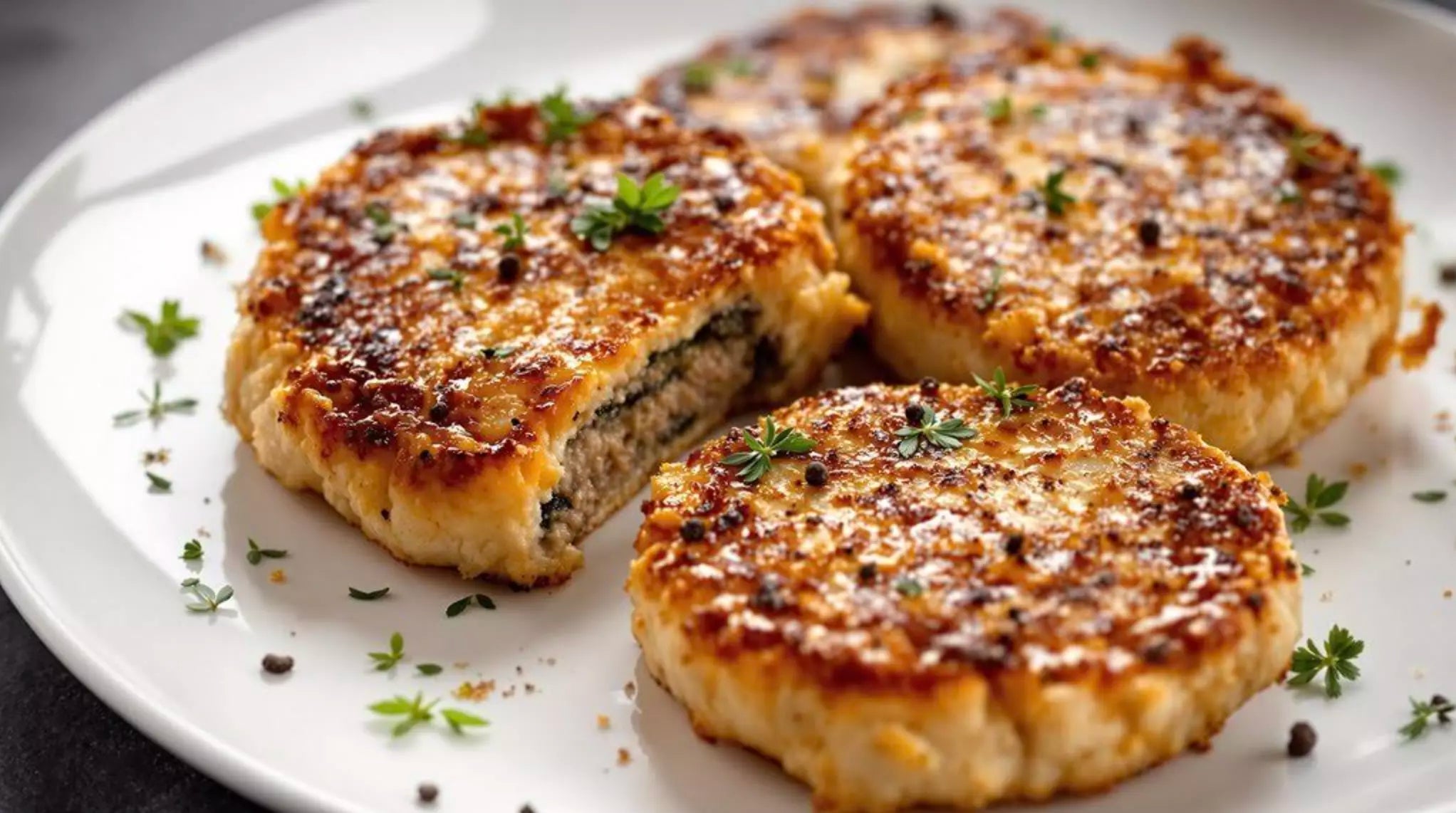 Lion's Mane Mushroom Cakes Recipe: Golden Crispy Crab-Style Cakes with Fresh Herbs - Gourmet Seafood Alternative