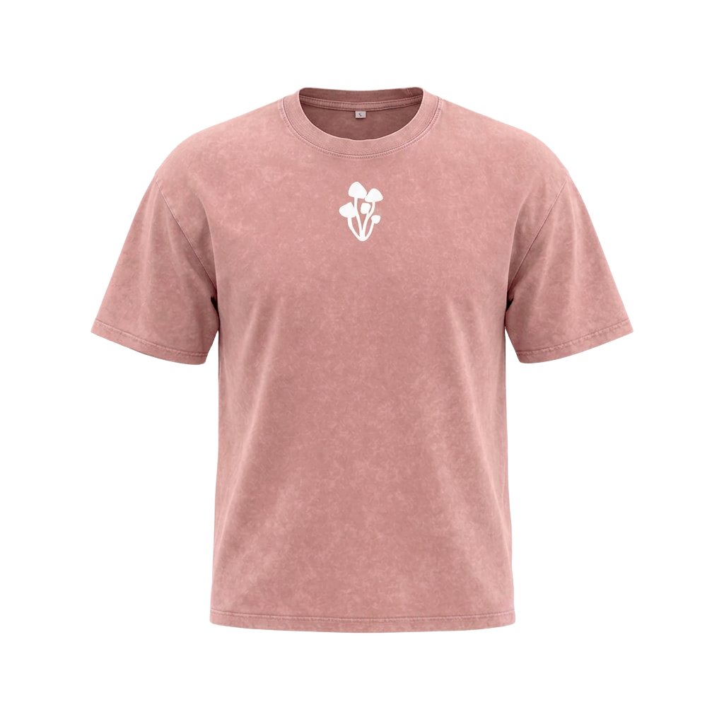 The Cranberry, Umbrella Polypore Tee, front view