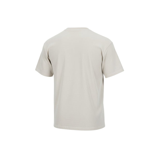 Maya Mushroom cream heavyweight 100% cotton oversized drop shoulder t-shirt with a mushroom graphic on the front.